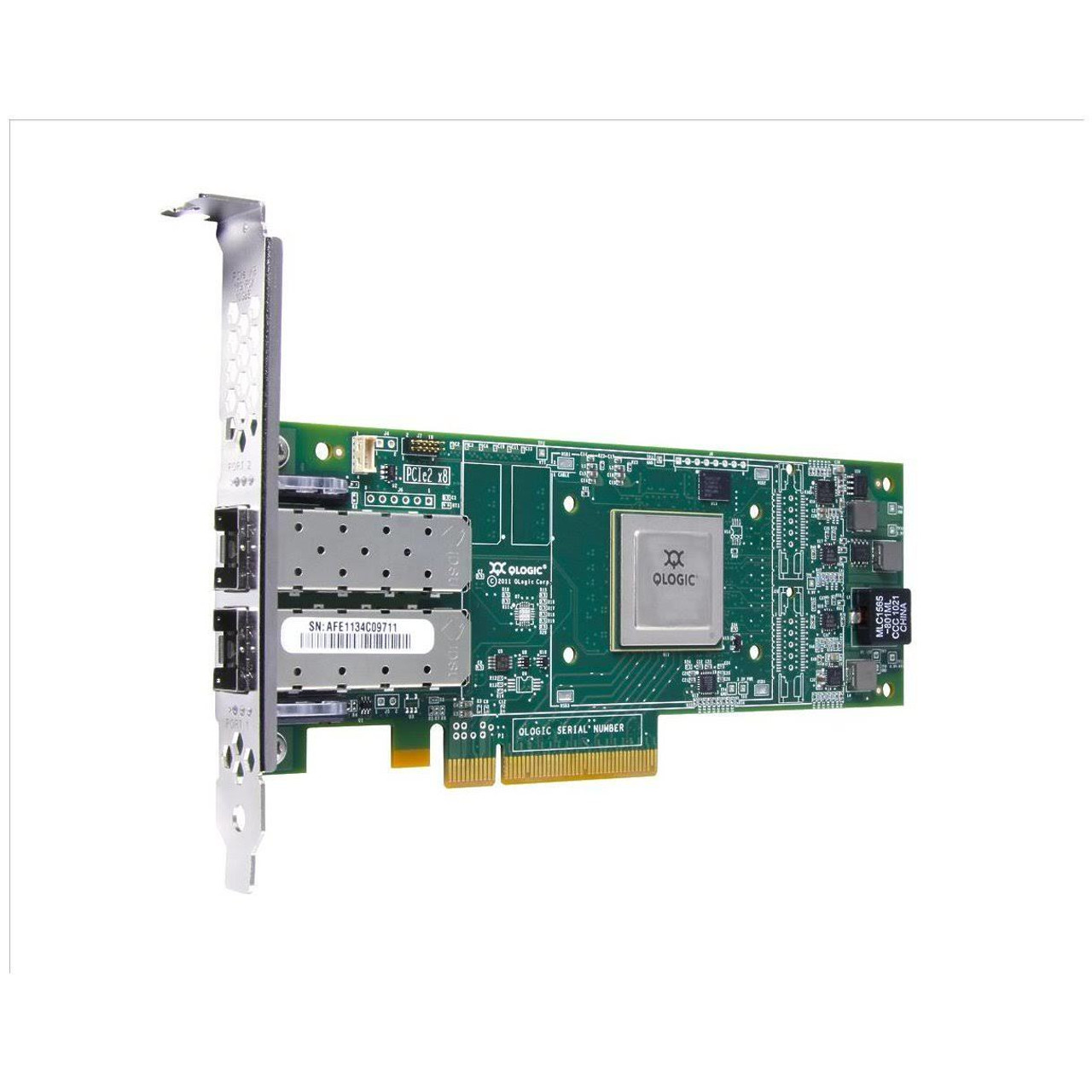 Carte FC StoreFabric SN1000Q 16GB 2 port PCIe + 2 x Module SFP HP 16GB