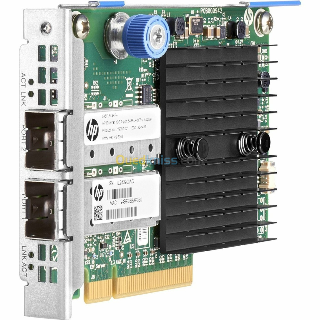 Carte réseau HPE 10Gb 2-port 546FLR-SFP+ Adapter