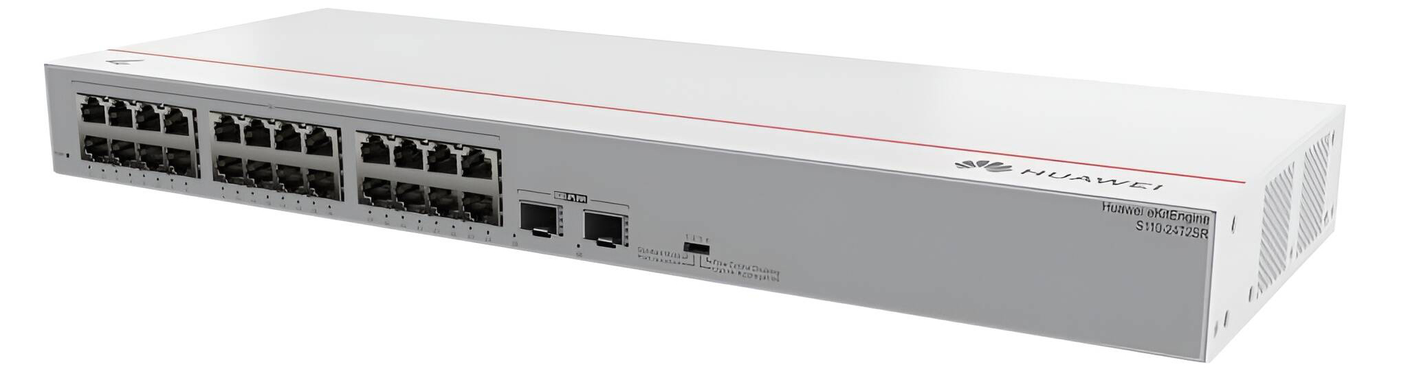 Huawei S110-16LP2SR – 16 ports Gigabit PoE+ + 2 SFP – Rackable