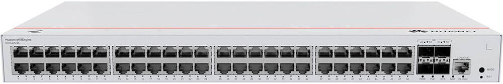 Huawei S310-48P4S – 48 ports Gigabit PoE+ + 4 SFP – Rackable