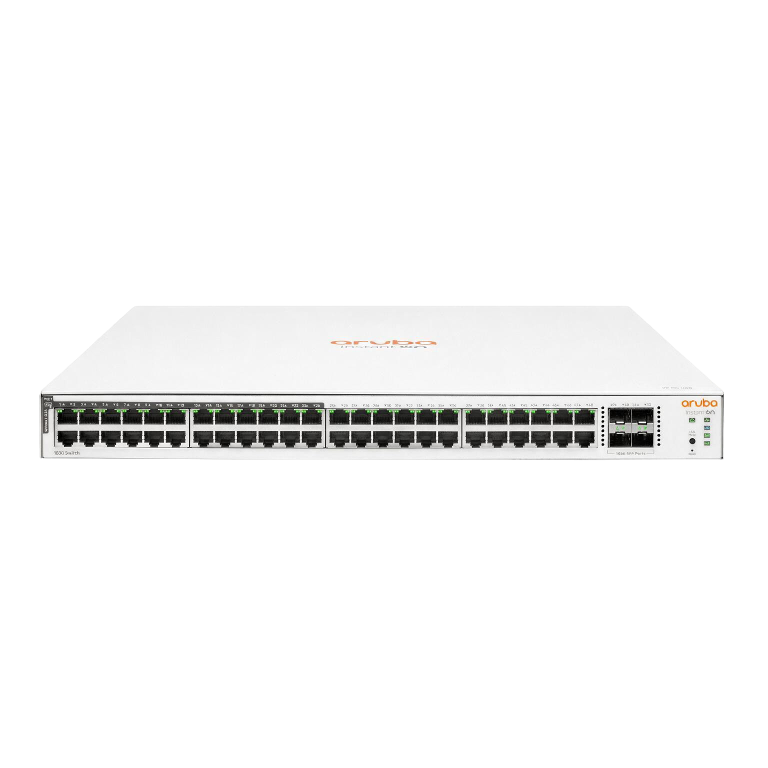 Switch Aruba Instant On 1830 48 Porrs 24p Classe 4 PoE 4SFP 370 W JL815A