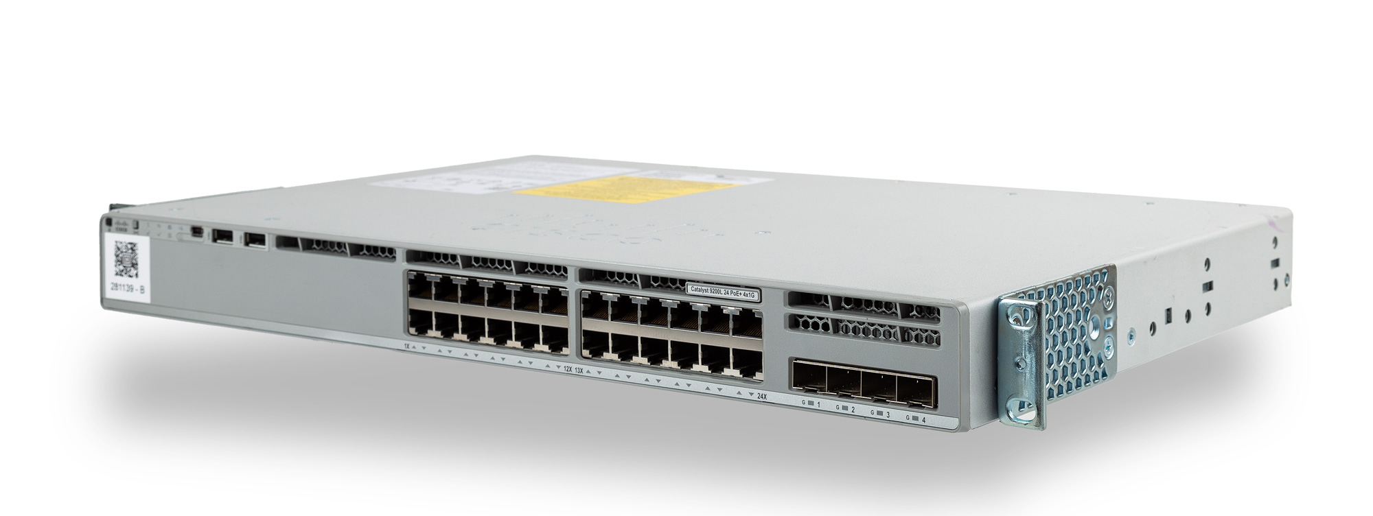 SWITCH CISCO Catalyst 9200L 24-port PoE, 4 x 1G SFP,  C9200L-24P-4G RENEW